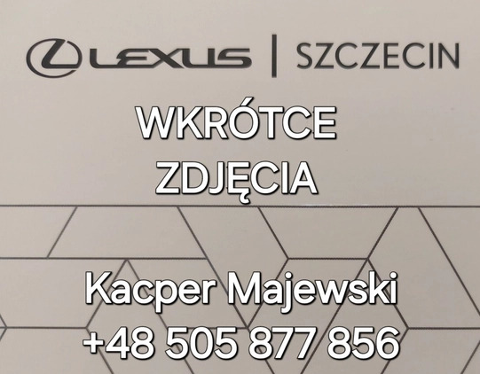 Lexus UX cena 154900 przebieg: 20772, rok produkcji 2022 z Szczecin małe 4